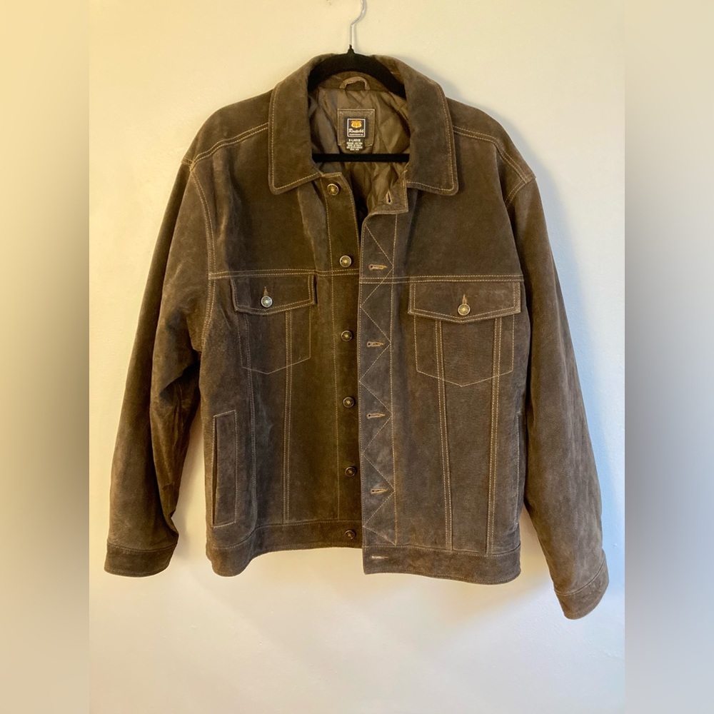 Men’s Leather Suede Jacket